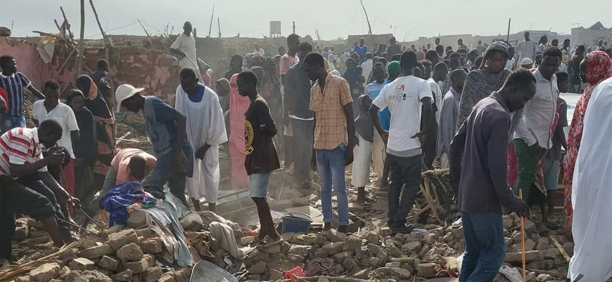 Sudan'ın başkentinde hava saldırısı: 5'i çocuk 17 can kaybı