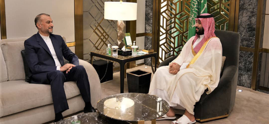 İran Dışişleri Bakanı Abdullahiyan Suudi Arabistan Veliaht Prensi Bin Selman ile görüştü