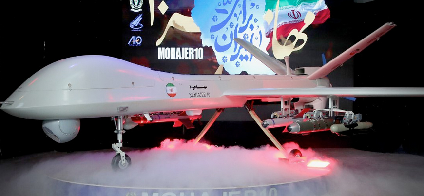 İran yeni uzun menzilli insansız hava aracını tanıttı