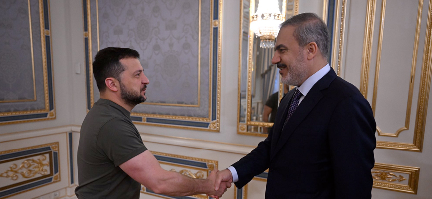 Dışişleri Bakanı Fidan Ukrayna lideri Zelenskiy ile görüştü
