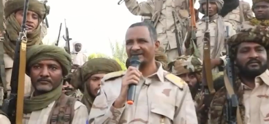 Sudan'da darbe girişiminin lideri General Dagalo'dan 'ateşkes' açıklaması