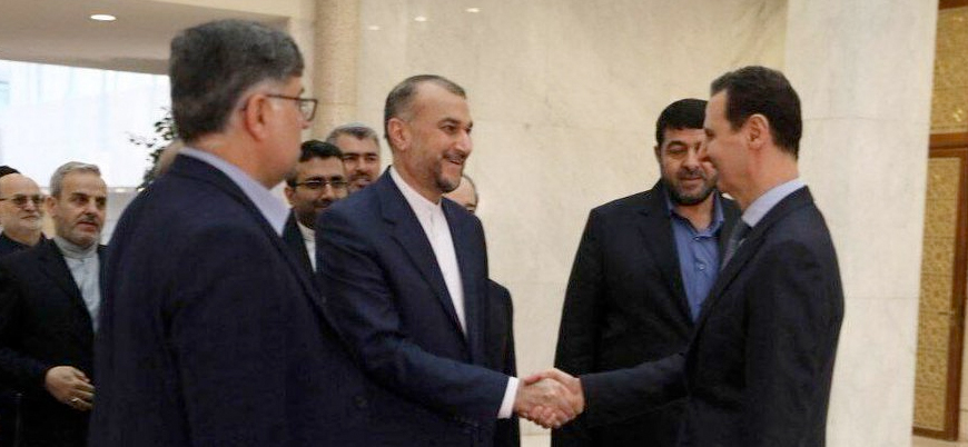 İran Dışişleri Bakanı Abdullahiyan Şam'da Beşar Esed ile görüştü