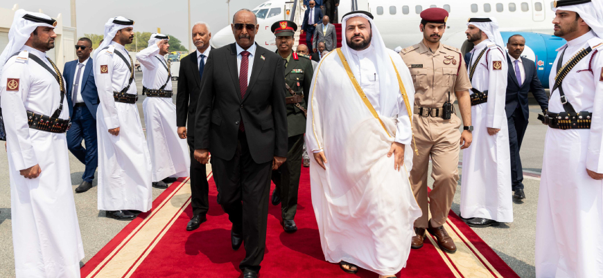 Sudan lideri Burhan Katar'da