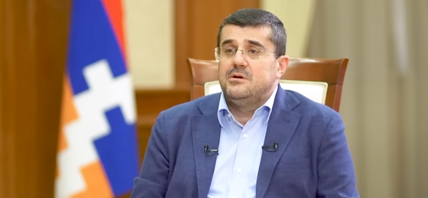 Karabağ'daki Ermeni yönetiminin lideri Arayik Harutyunyan yakalandı