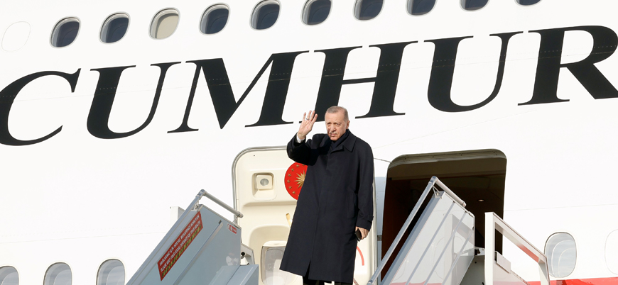 Erdoğan Gazze zirvesi için Suudi Arabistan'a gitti