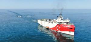 Oruç Reis gemisi sondaj çalışmaları için Akdeniz yolunda
