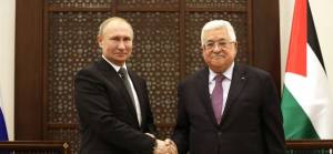 Putin Filistin Başbakanı Mahmud Abbas ile bir araya geldi