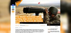 Rus haber ajansı Sputnik: Türkiye Hatay'ı Suriye'den çaldı