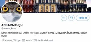 ‘Ankara Kuşu’ Twitter hesabının yöneticisi 'FETÖ'den gözaltına alındı