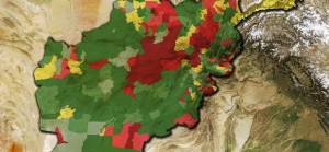 Afganistan son durum haritası (Eylül 2020)