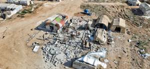 Rusya İdlib kırsalındaki mülteci kampını bombaladı