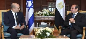 İsrail Başbakanı Bennet, Mısır Cumhurbaşkanı Sisi ile bir araya geldi