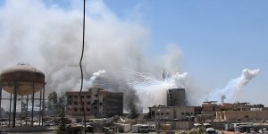 ABD Musul'da sivillerin üzerine fosfor yağdırdı