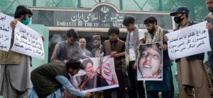 İran'da Afgan göçmenlere yönelik şiddet Kabil'de protesto edildi