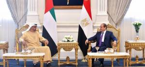 BAE liderinden Mısır'a ziyaret