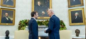 Biden ve Macron'dan Rusya'ya karşı birlik vurgusu