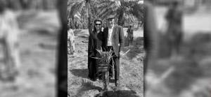 Yahudi bir grup dinler arası diyaloğu teşvik amacıyla Medine'de hurma ağacı dikti