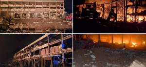 Rusya'dan Ukrayna'ya hava bombardımanı