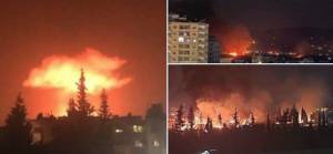 İsrail'den Suriye'nin başkenti Şam'da hava saldırısı