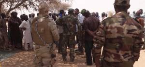 Nijer'de dış güçlerin askeri müdahalesine karşı 