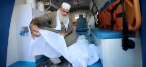 Ebu Sahir el Megari: Gazze'de ölüleri kefenleyen adamın hikayesi