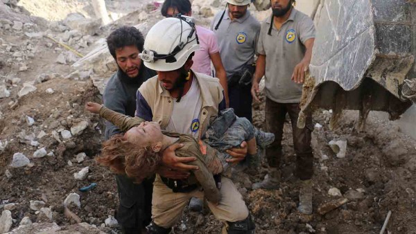 Halep'teki sivil savunma ekibinden yardım çağrısı